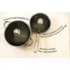 New 18 Pc  Belly Shaped Cookware Set w/ Encapsulated Base & Nonstick Coating