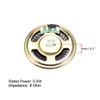 sourcing map 0.5W 8 Ohm Micro Internal Speaker Magnet Loudspeaker 40mm Dia 2pcs