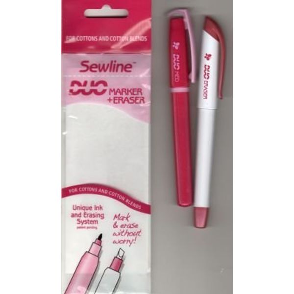 Sewline Duo Marker 2.0mm & Eraser Set