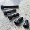 100 Tattoo Machine 8-32 Black Alloy Hex Cap Screws, Sockethead Screw Kit Forward