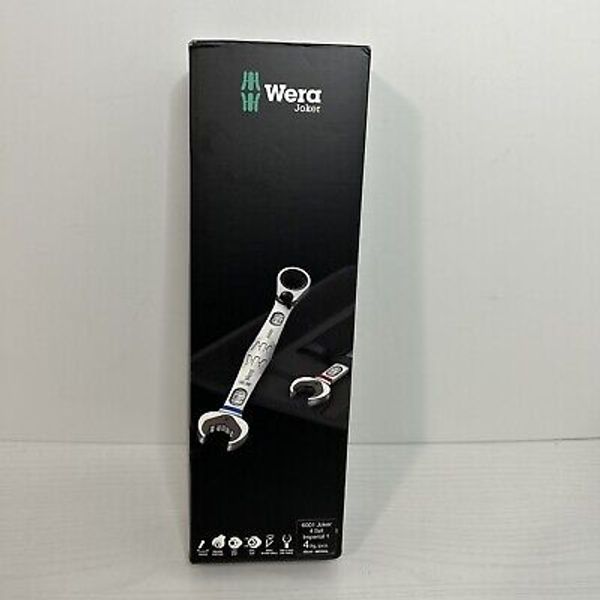 Wera 6001 Joker Ratchet Set 4 Switch Combination Wrench Imperial 05020092001