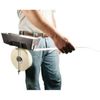 Hands-Free Mud Pan & Tape Holder - Aluminum Drywall Tool for Efficient Taping
