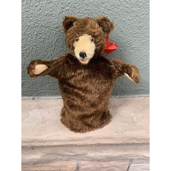 Vintage Steiff Teddy Bear Hand Puppet