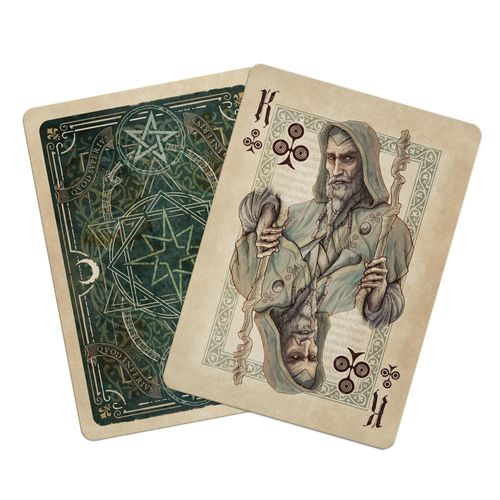 Bicycle Wizards, Witches & Warlocks Playing Cards | Magical Collectible Deck | Premium Quality Cards