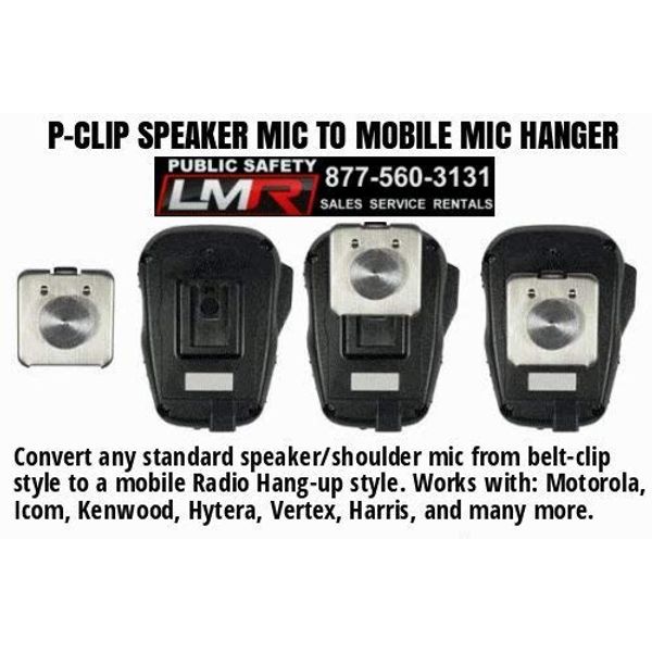 P-Clip Speaker MIC to Mobile Hanger FDNY