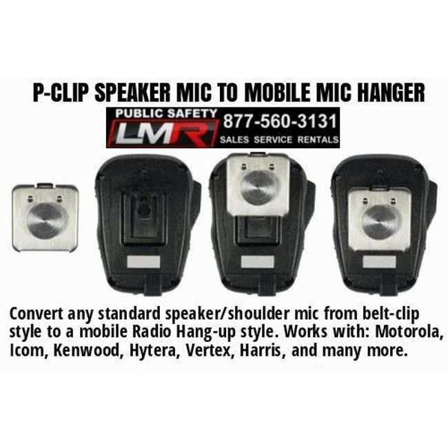 P-Clip Speaker MIC to Mobile Hanger FDNY