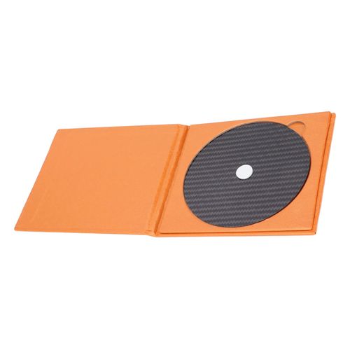 Masyrt Carbon Fiber CD DVD Stabilizer, 0.2mm Tuning Mat Disc Stabilizer for Top Tray Player (Black)