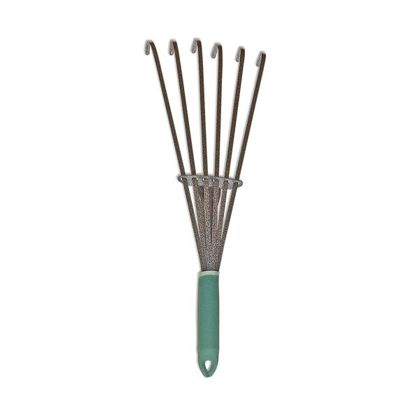Yard Butler Whisk Rake - Durable & Ergonomic Gardening Hand Tool - Sturdy Rake for Tidying Your Garden