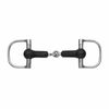 Shires Equestrian - Rubber Covered Jointed Dee - S/steel - Size: 51/2