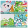 Koliphy Easter Backdrop Banner, Blue, 180 x 110cm, Easter Decorations