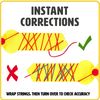 Learning Wrap-ups Division Keys with Self Correcting Math Problems