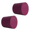 2x Bung Demijohn Rubber Cork - Solid NOT Drilled Un-Bored - Bottle Stopper