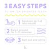 Keeko - Natural/Organic Oil Pulling Sachets (Morning Mint) (14 Packets (2 Week Course))