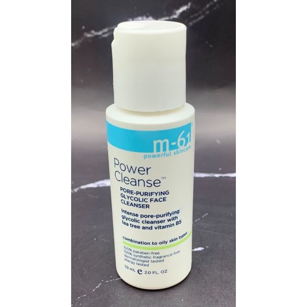 M-61 Powerful Skincare Power Cleanse Pore Purifying Glycolic Face Cleanser -