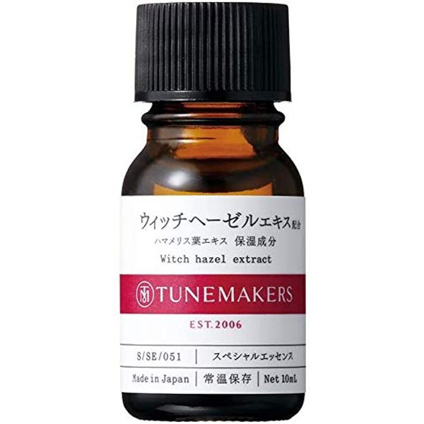 TUNEMAKERS Witch Hazel Extract, 0.3 fl oz (10 ml), Pore Care, Solution Serum, Renewed Product