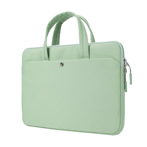 jooeer Laptop Sleeve Case 15.6-16 Inch Compatible with Chromebook Notebook 15.6/16", Protective Waterproof Computer Carrying Bag Soft Padded Cover with Handle Pocket, Green