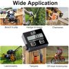 Small Engine Tachometer, Digital Tachometer Tach Gauge Reset Function Equipped with Clip, Inductive Hour Meter for 2 Stroke 4 Stroke Small Engine for Cropper Generator Lawn Mower RV