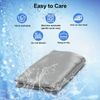 Satin Pillowcase for Sleeping Cervical Pillow,Smooth&Soft Pillowcase with Zipper
