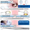 Dental Tools To Remove Plaque and Tartar, Professional Teeth Cleaning Tools, Stainless Steel Dental Hygiene Oral Care Kit with Plaque Remover, Tartar Scraper, Tooth Scaler, Dental Pick - with Case