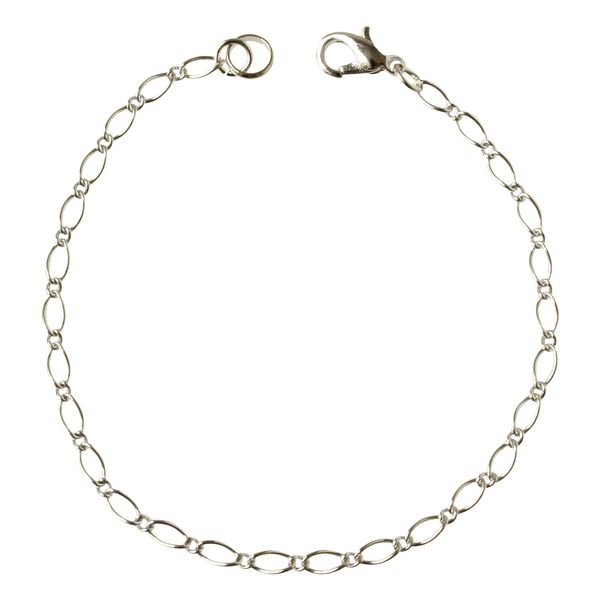 Nippon Chuko Bag Charm Chain Total Length 7.1 inches (18 cm), 2 Pieces, Silver KE712-S Accessory Chain Bag Charm Chain