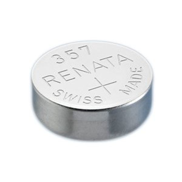 2 x Renata button cell batteries 357 SR44 W 13 GS