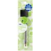 Kai HL0305 Mayu Brush Mayuzumi with Comb, Black