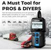 TOPDON BT100 12V Battery Tester & Battery Analyzer & Battery Load Tester