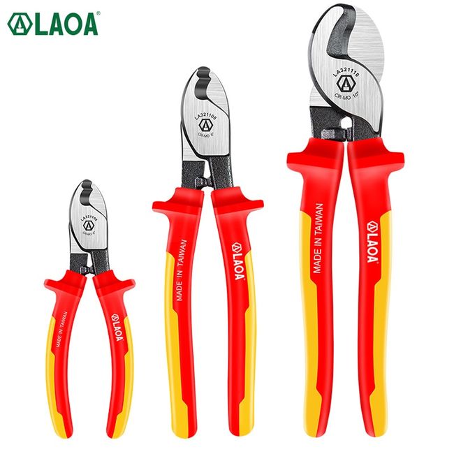 3 piece insulated plier set with 1000V TPR Grip