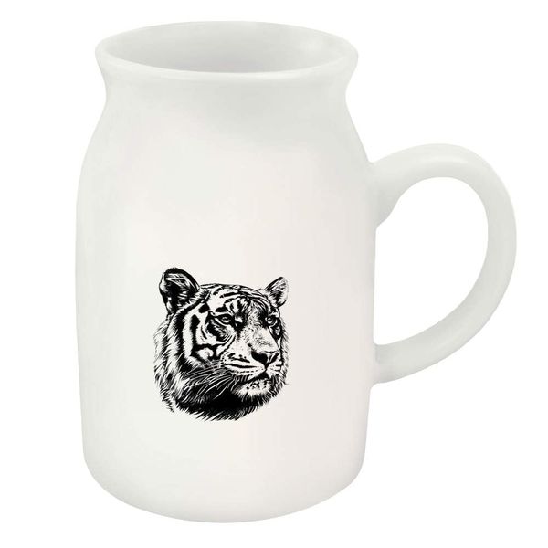 300ml 'Tiger Head' Ceramic Milk Jug (MJ00017770)