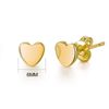 Philip Jones Set of Three Heart Stud Earrings
