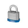 ABUS 33741 Eterna Laminated Plated Steel Padlock with EE0020 Alike Keyed