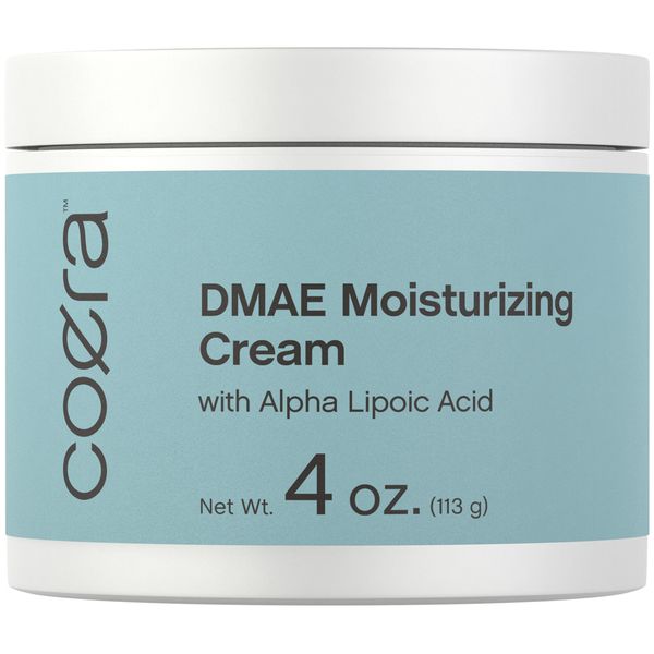 DMAE Moisturizing Cream | 4 fl oz | with Alpha Lipoic Acid | by Coera