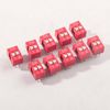 20pcs Slide Type Dip Switch，2 Position Double Row Dip Switch 2.54mm PCB Mountable On Off Toggle Switches for Circuit,Breadboard