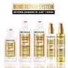PRO:VOKE Blonde Rehab N0'2 Bond Strengthening Sulphate-Free Shampoo 200 ml, reduces breakage and frizz in 1 wash formulated with a Pro Bonding Complex, Keratin and Hyaluronic Acid, for damaged hair