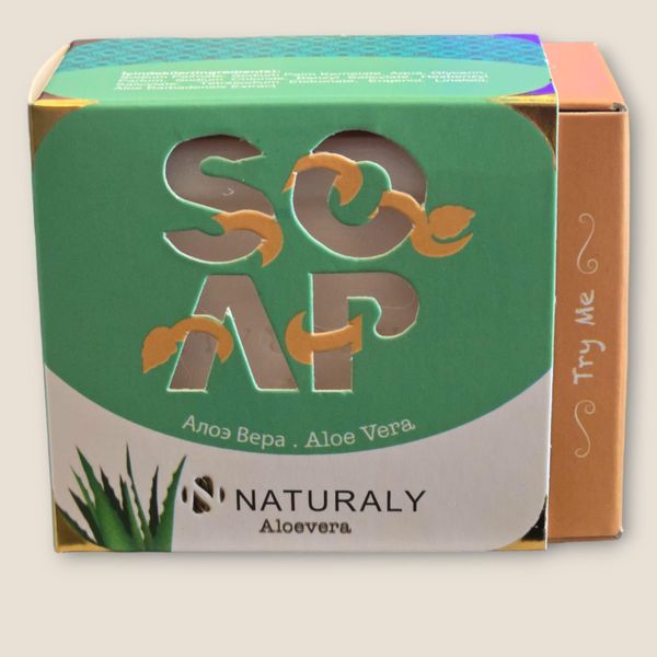 Cielche Natural Handmade Soap Bar 150 Gr (Aloe Vera)