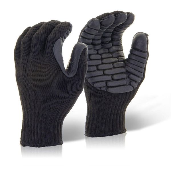 GLOVEZILLA ANTI-VIBRATION GLOVE BLACK L