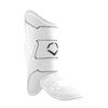 EvoShield Pro-SRZ 2.0 Batter's Leg Guard - White, Right Hand Hitter
