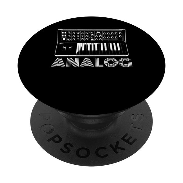 Analog Modular Synthesizer Music Synth Keyboard PopSockets Swappable PopGrip