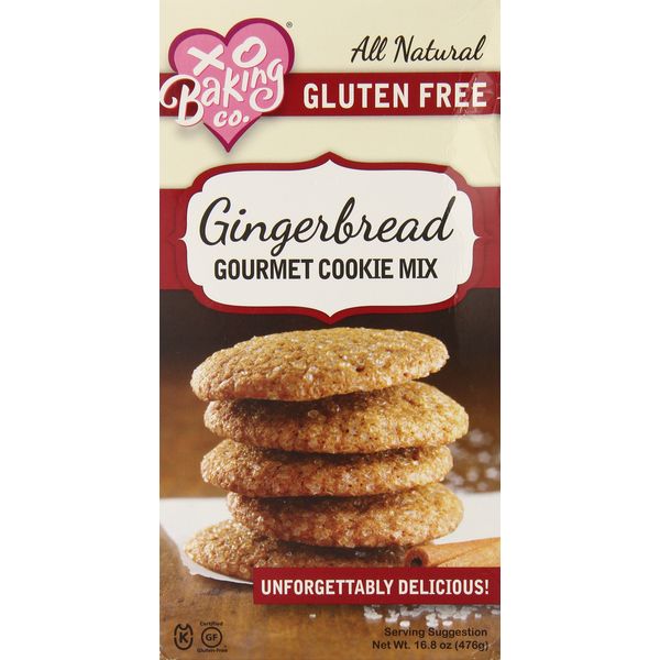 XO Baking Co. Gingerbread Cookie Mix, 16.8 ounce