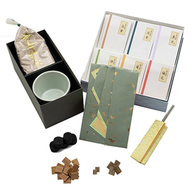 [Hometown Tax] [Yamada Matsu Koboku Store] Kukan Set | Kyoto Souvenir Incense Set Kouki Brickwood Kyara Agarwood Sandalwood Long-established Local Gift Celebration Family Gift Yamada Matsu Koboku Store Kyoto Prefecture Kyoto City