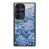 CASETiFY Impact Galaxy S24 Ultra Case - Nantucket Blue Hydrangeas - Clear Black