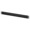 DIGITUS Cable Grommet with Brush Strip - 1U - 19 Inch - Network Enclosure - Patch Cable - Black