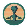 Scary Alien Figure Creepy Alien Gift PopSockets Swappable PopGrip