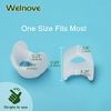Welnove Gel Toe Separator, Pinky Toe Spacers, Little Toe Cushions for Preventing Rubbing & Relieve Pressure (Pack of 12)