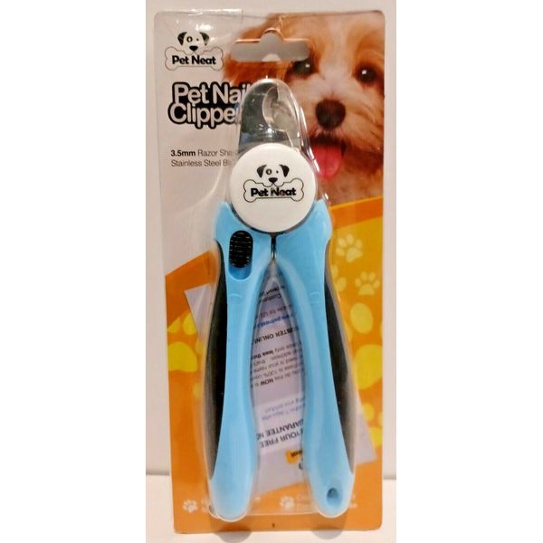 PET NEAT NAIL CLIPPERS Professional DOG CAT Trimmer Cutter Safety Guard NEW