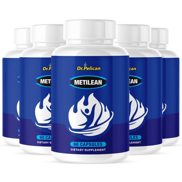 Metilean - Keto & Weight Support - 5 Bottles- 300 Capsules
