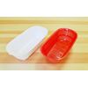 Kokubo KK-303 Long Colander & Bowl Set, Red