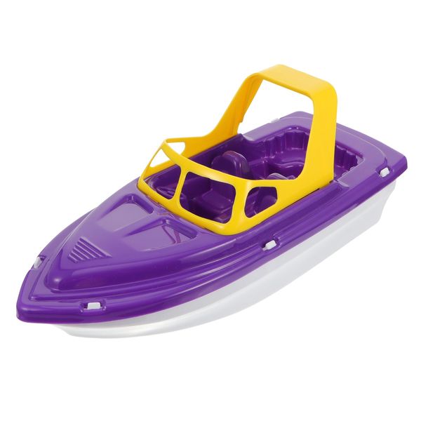 Toddmomy Bath Boat Toy Boat Plastic Boat Bath Toy Floating Toy Boat Toddler Bath Toys Baby Bath Boat for Kids Toddler Pool Bathtub Toddler Pool Toys