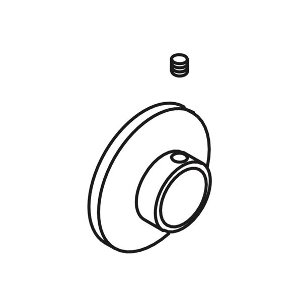 KOHLER 20345-CP Genuine Part, Polished Chrome