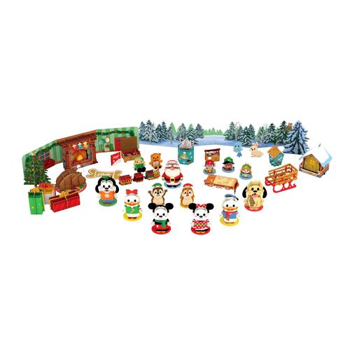Lovepop Disney's Holiday Pop-Up Card - Paper Advent Calendar - 3D Christmas Greeting - Mickey and Friends 6.45" x 4.84" x 2.2" Tree Adventure - Countdown Box